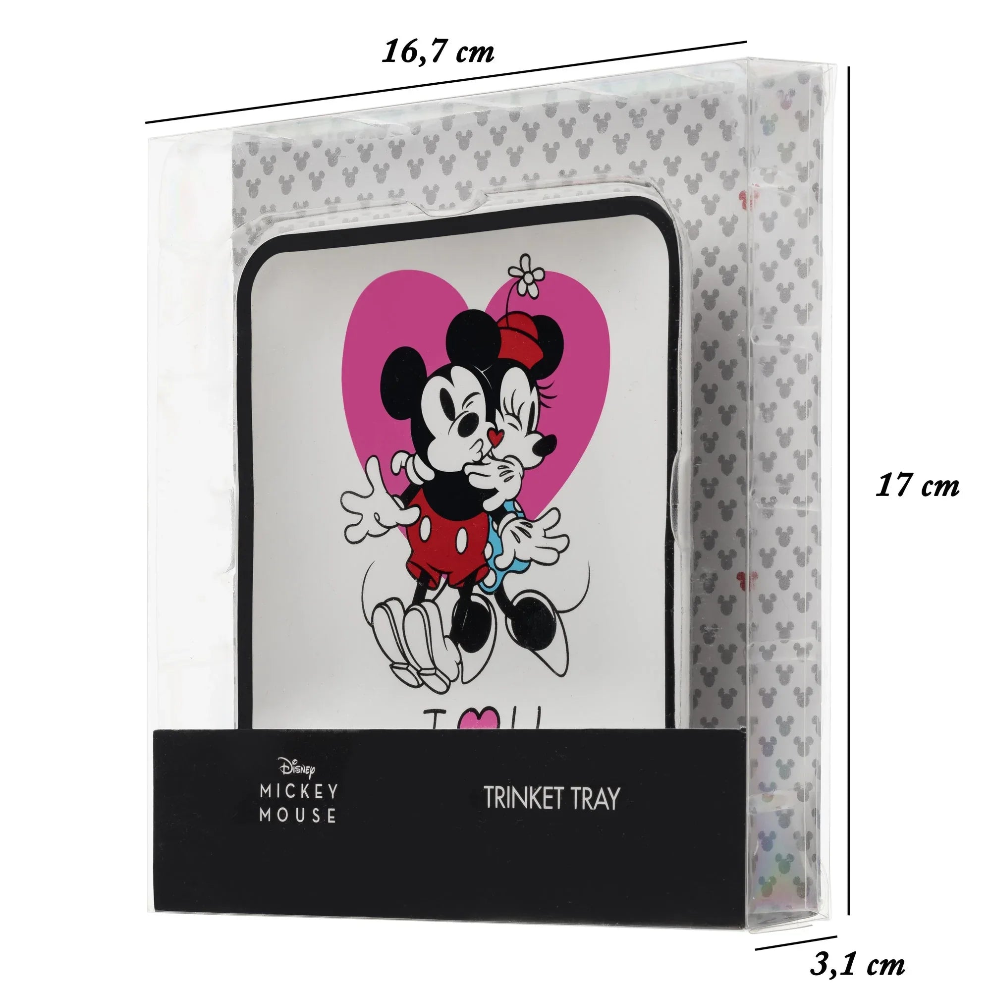 Piattino Portagioie Mickey & Minnie - Tenero Abbraccio - VitaMea