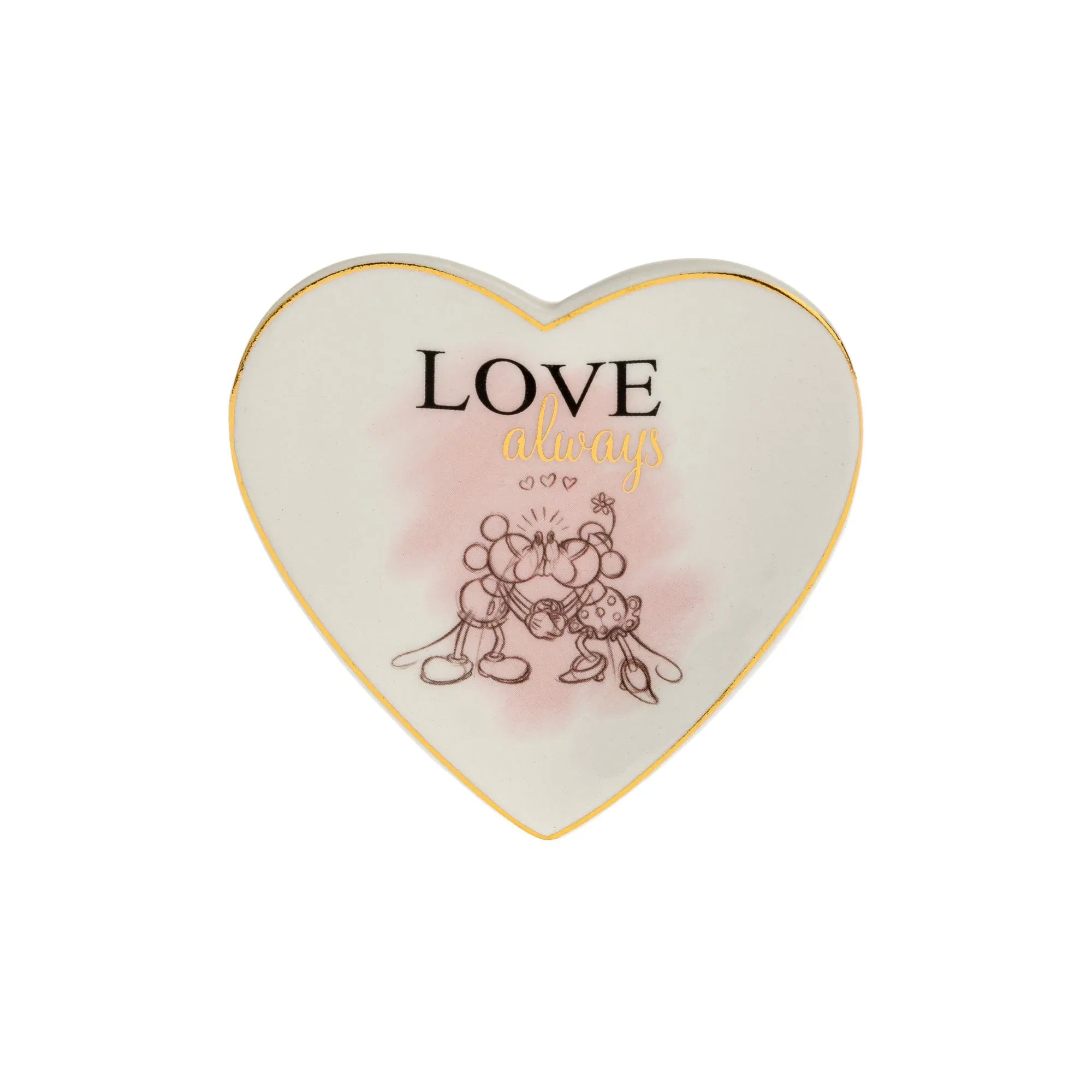 Piattino Portagioie Mickey & Minnie "Always Love" - VitaMea