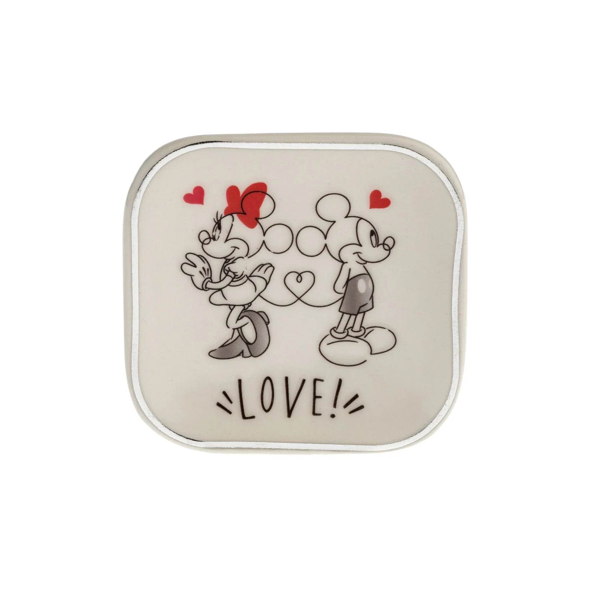 Piattino Portagioie Mickey & Minnie LOVE - VitaMea