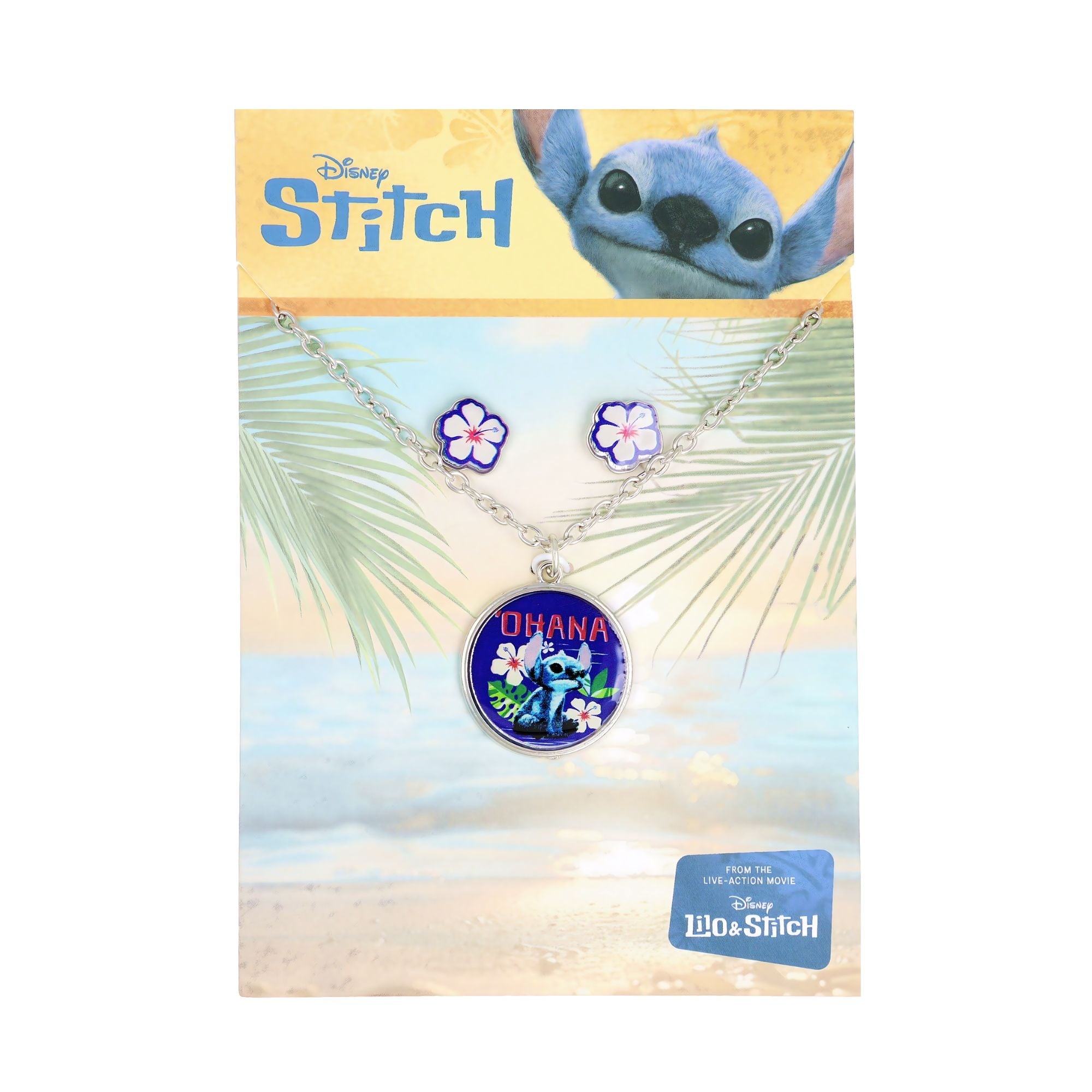 Set Collana e Orecchini Stitch - Disney - VitaMea - SH01515RL.CS - Collana -