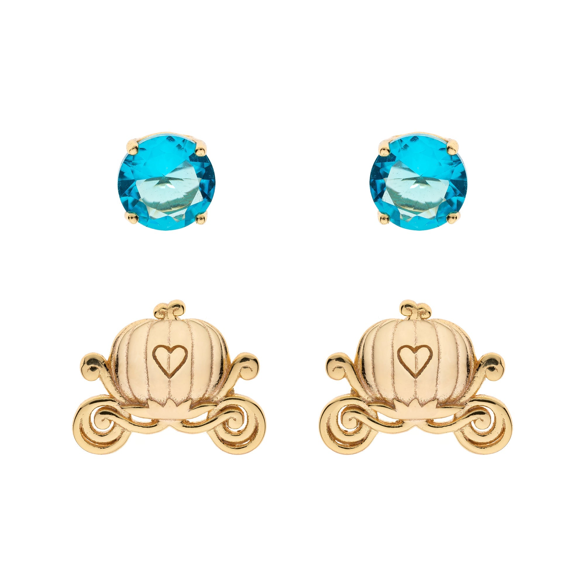 Set Orecchini Carrozza di Cenerentola - VitaMea - SS00003YFBL.CS - Orecchini -