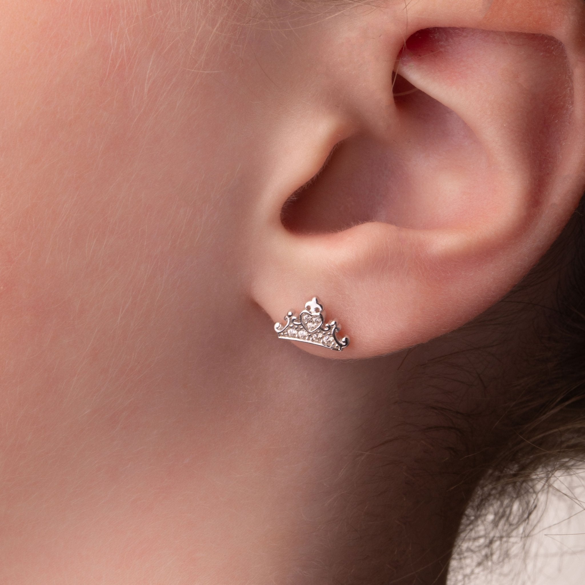 Set Orecchini Corona di Cenerentola - VitaMea - SS00001TZWL.CS - Orecchini -