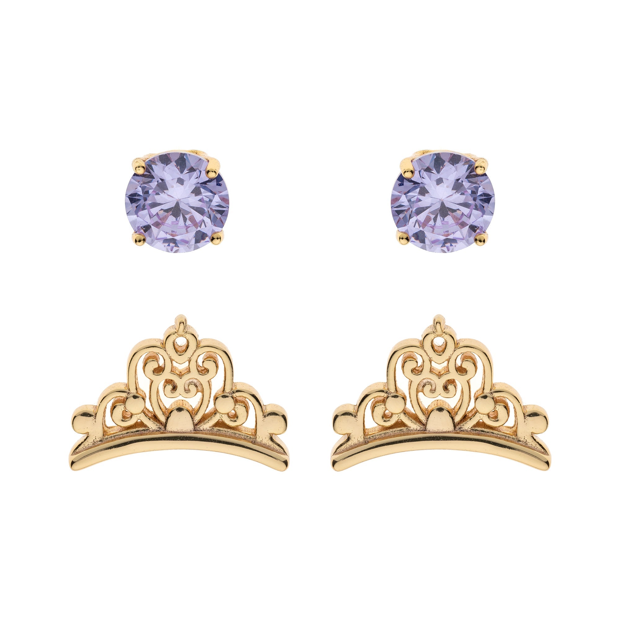 Set Orecchini Corona di Cenerentola - VitaMea - SS00002YZAL.CS - Orecchini -