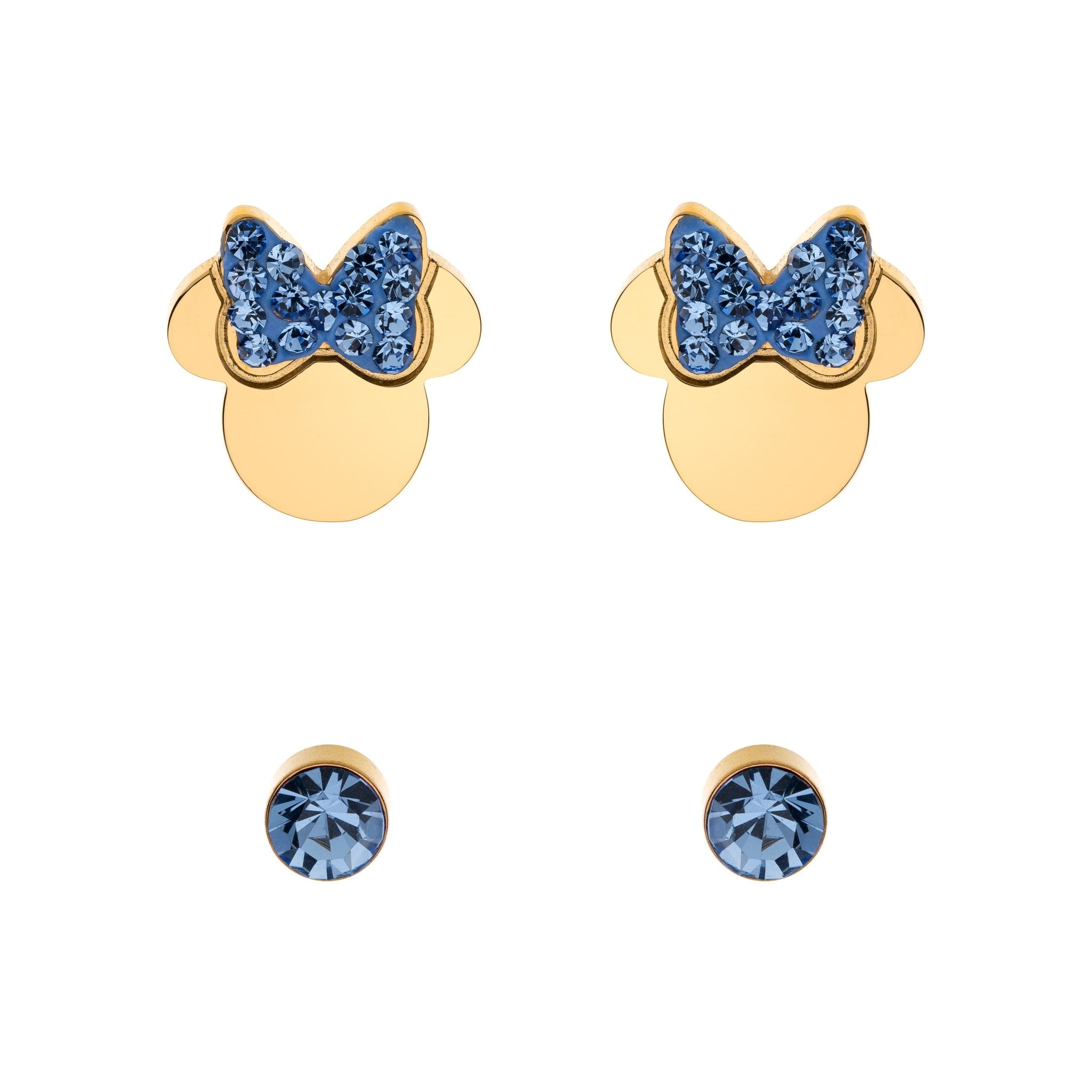 Set Orecchini Minnie Blue Gold - VitaMea - S600149YRDL - B.CS - Orecchini -