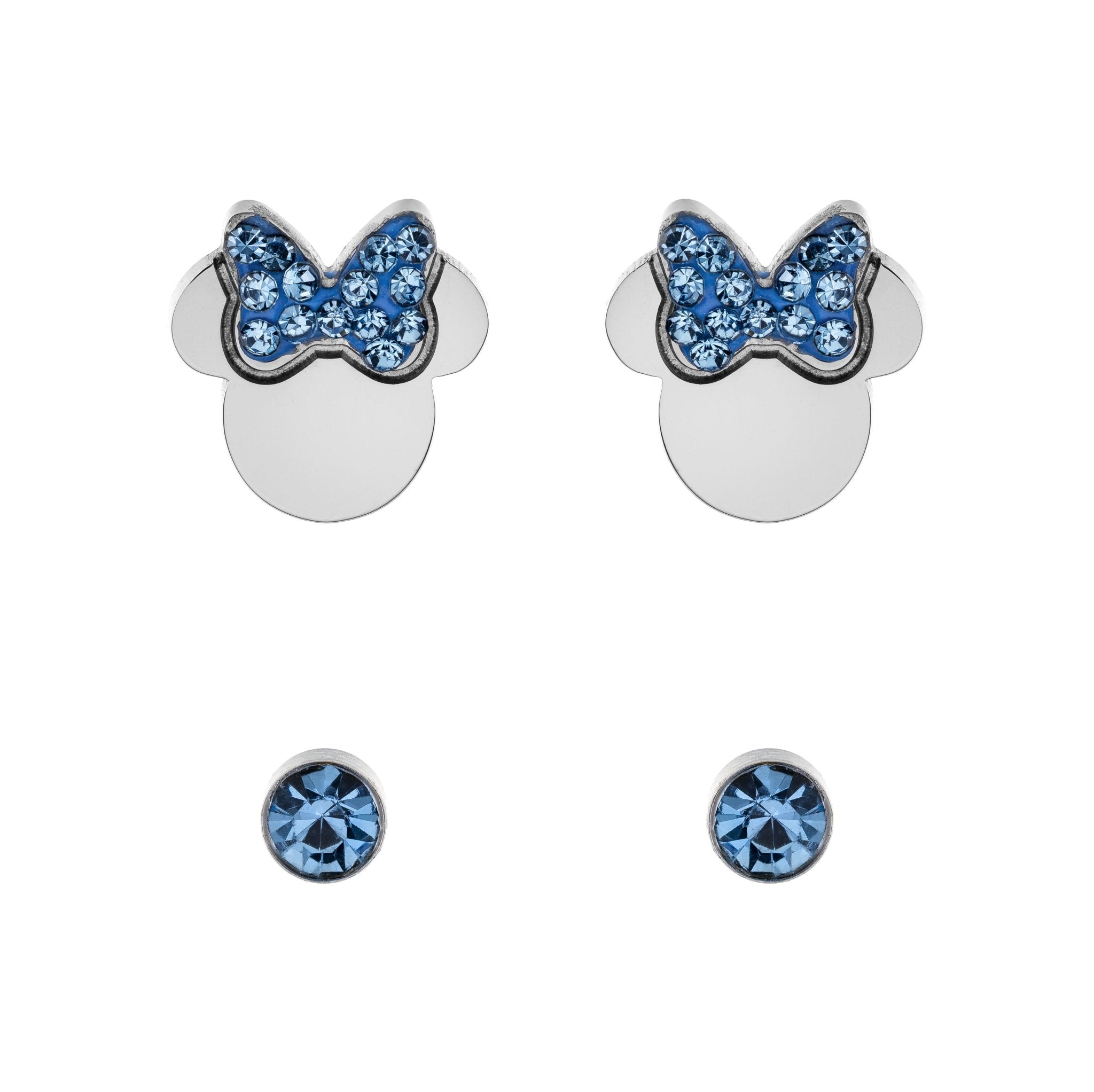 Set Orecchini Minnie Blue Silver - VitaMea - S600149RDL - B.CS - Orecchini -
