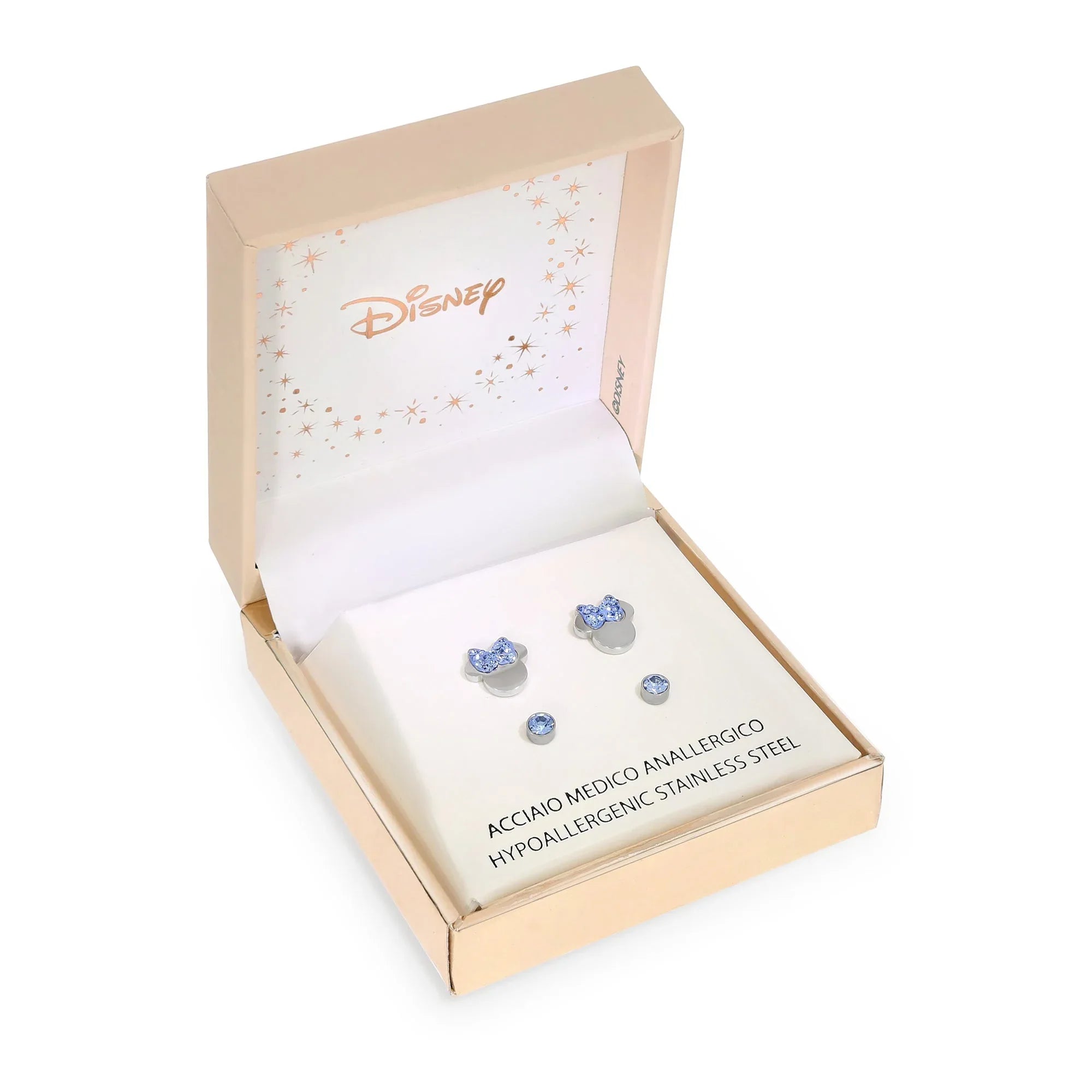 Set Orecchini Minnie Blue Silver - VitaMea