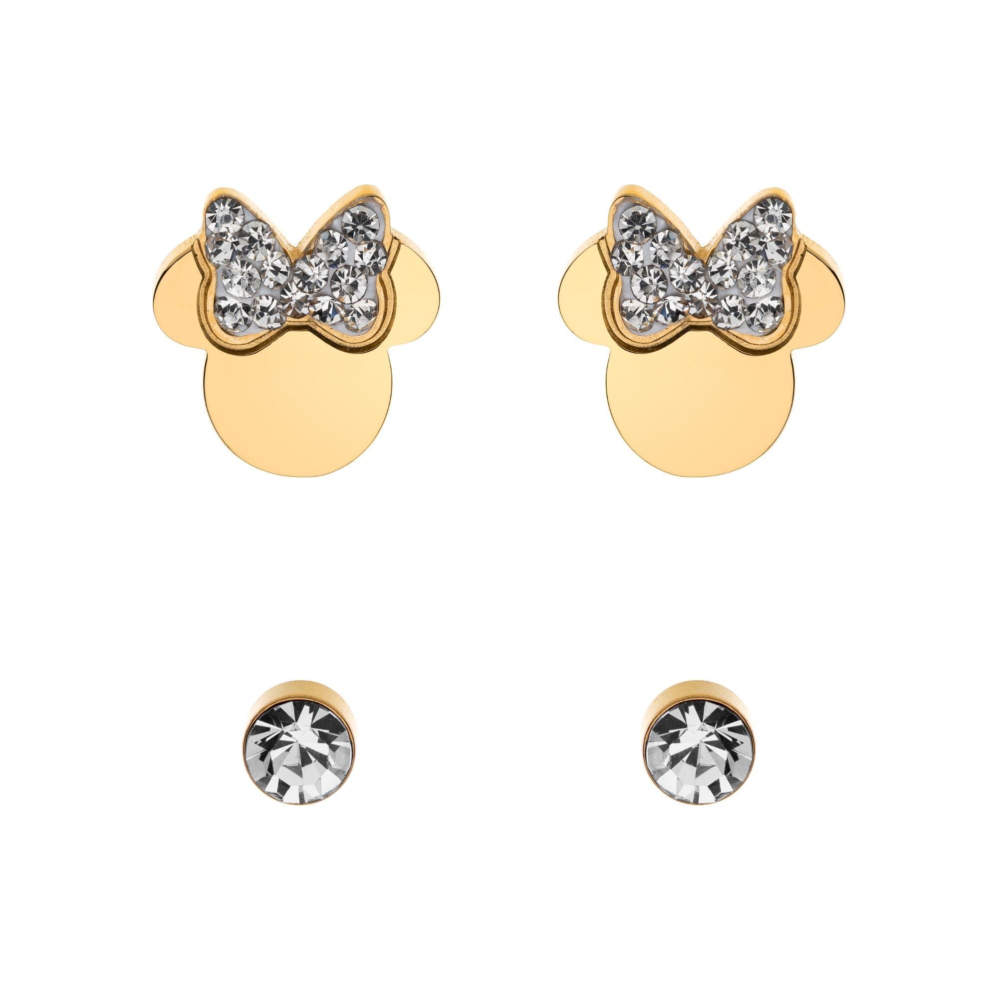 Set Orecchini Minnie Mouse - Disney - VitaMea - S600149YRWL-B - Orecchini - Oro