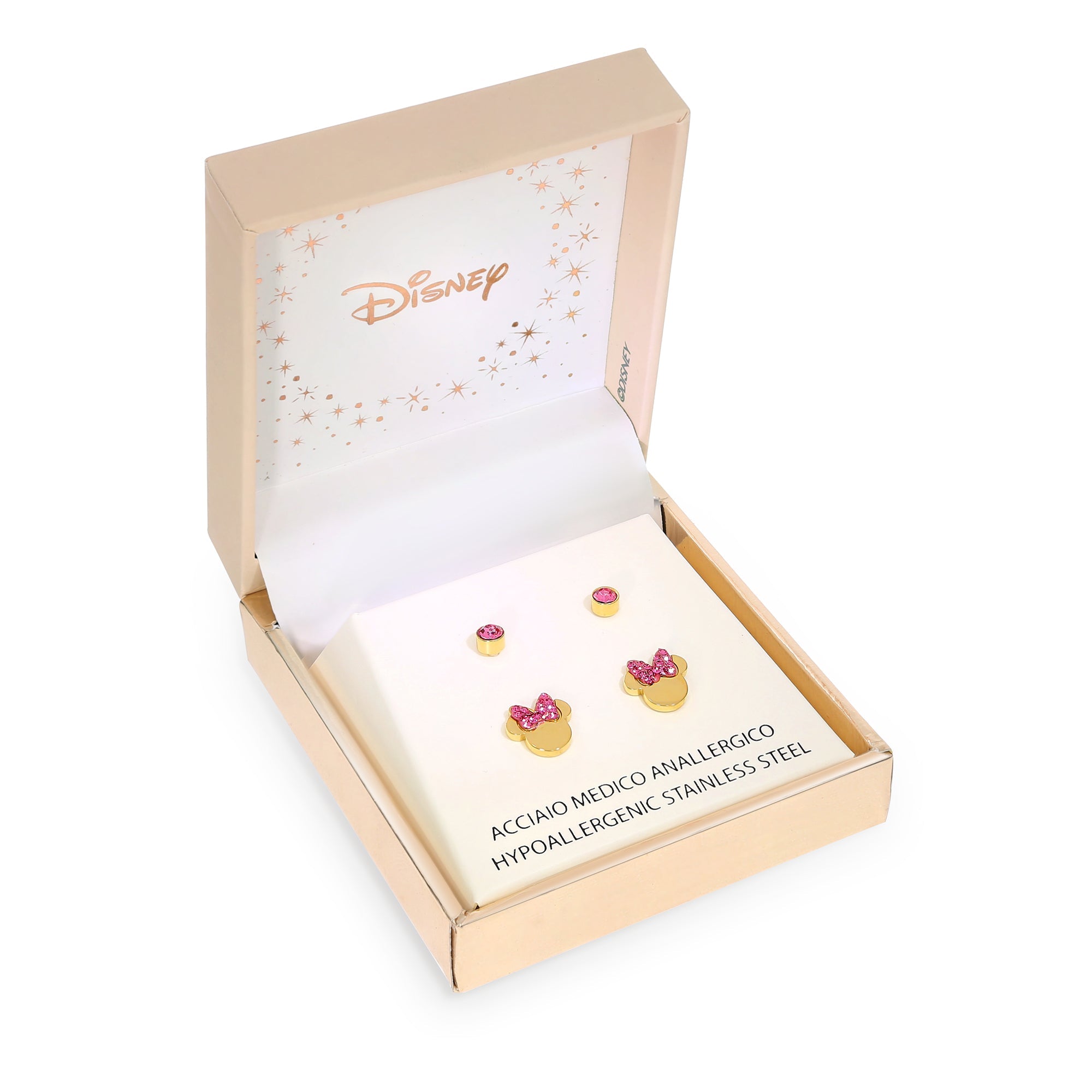 Set Orecchini Minnie Pinky Gold - VitaMea - S600149YRPL - B.CS - Orecchini -