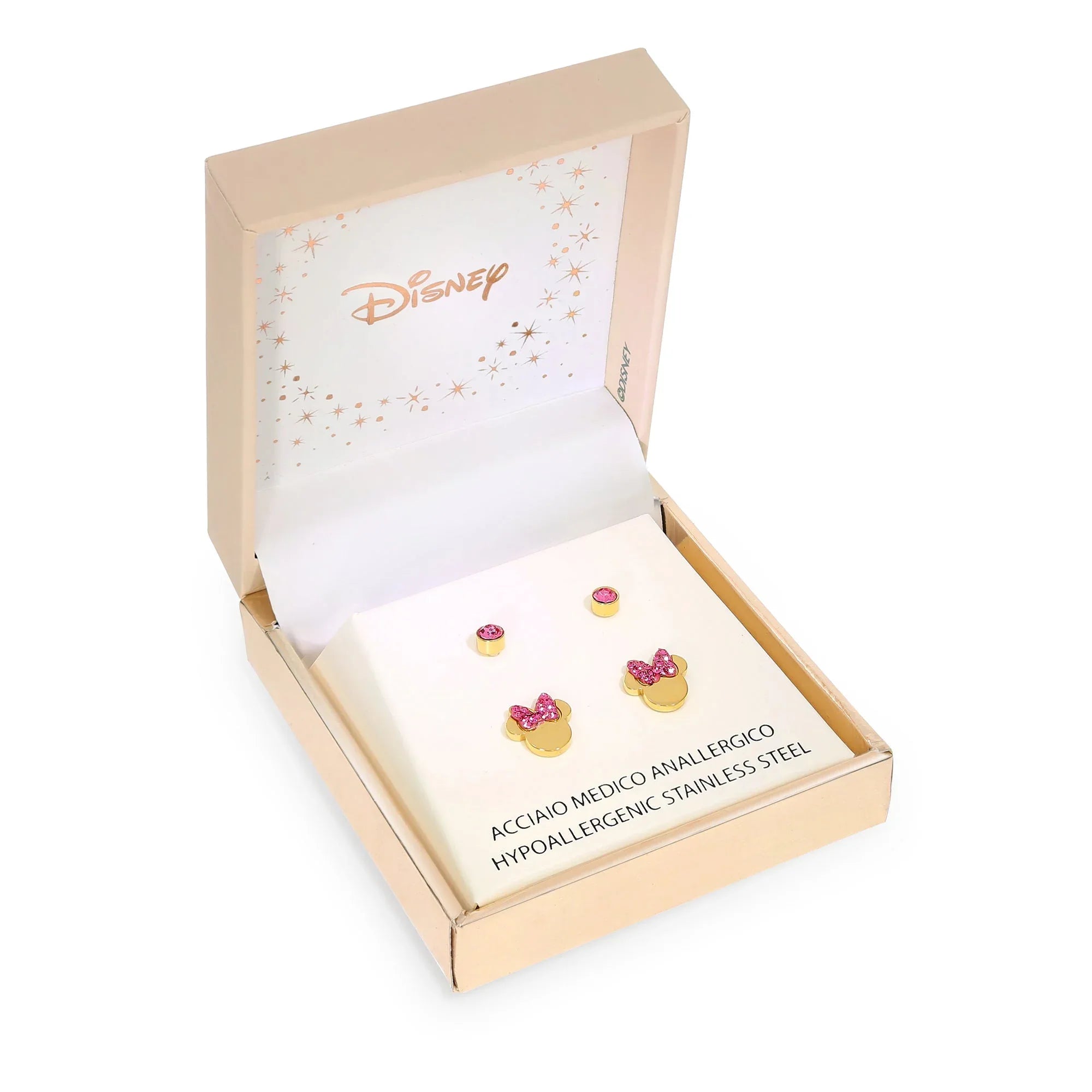Set Orecchini Minnie Pinky Gold - VitaMea