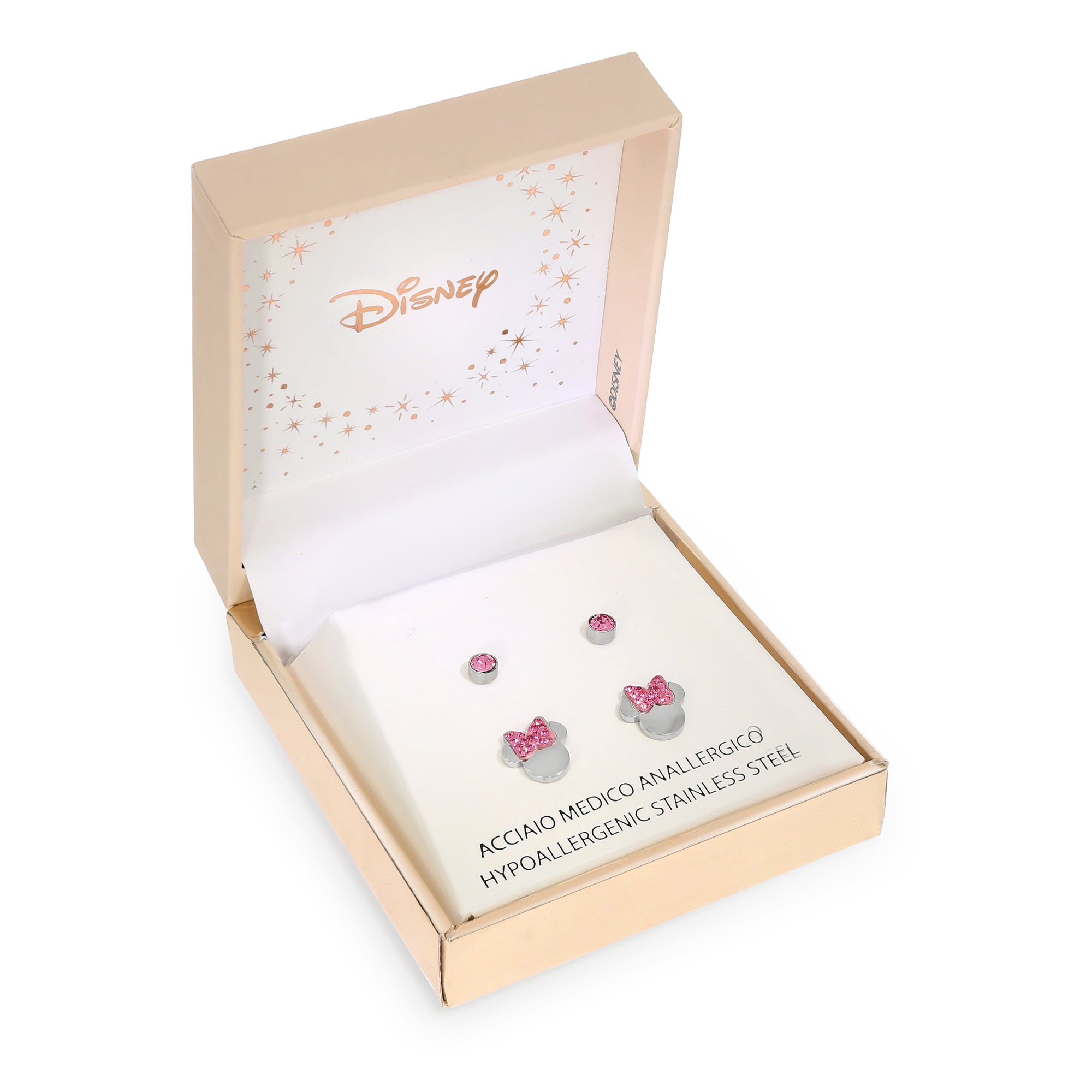 Set Orecchini Minnie Pinky Silver - VitaMea - S600149RPL - B.CS - Orecchini -