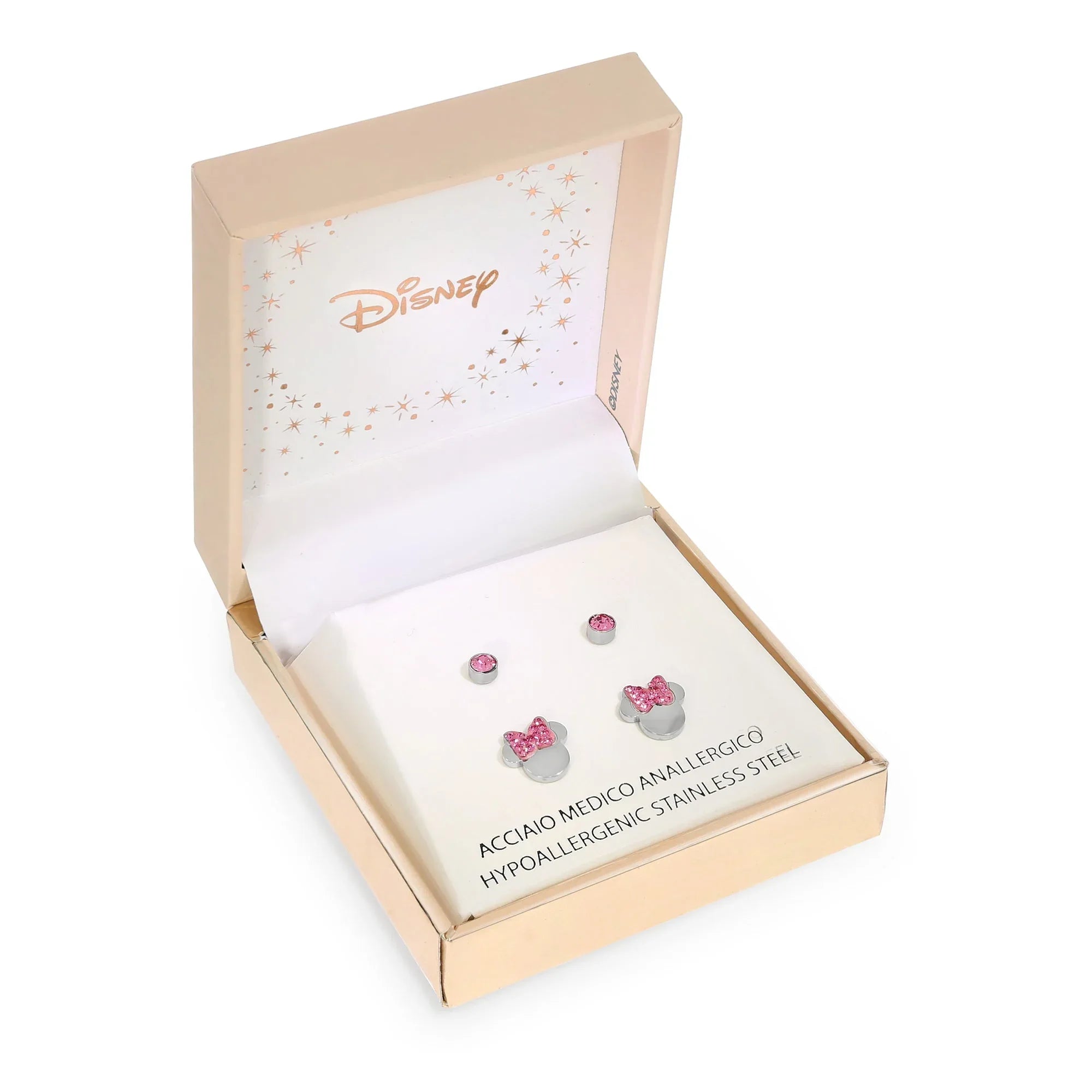 Set Orecchini Minnie Pinky Silver - VitaMea