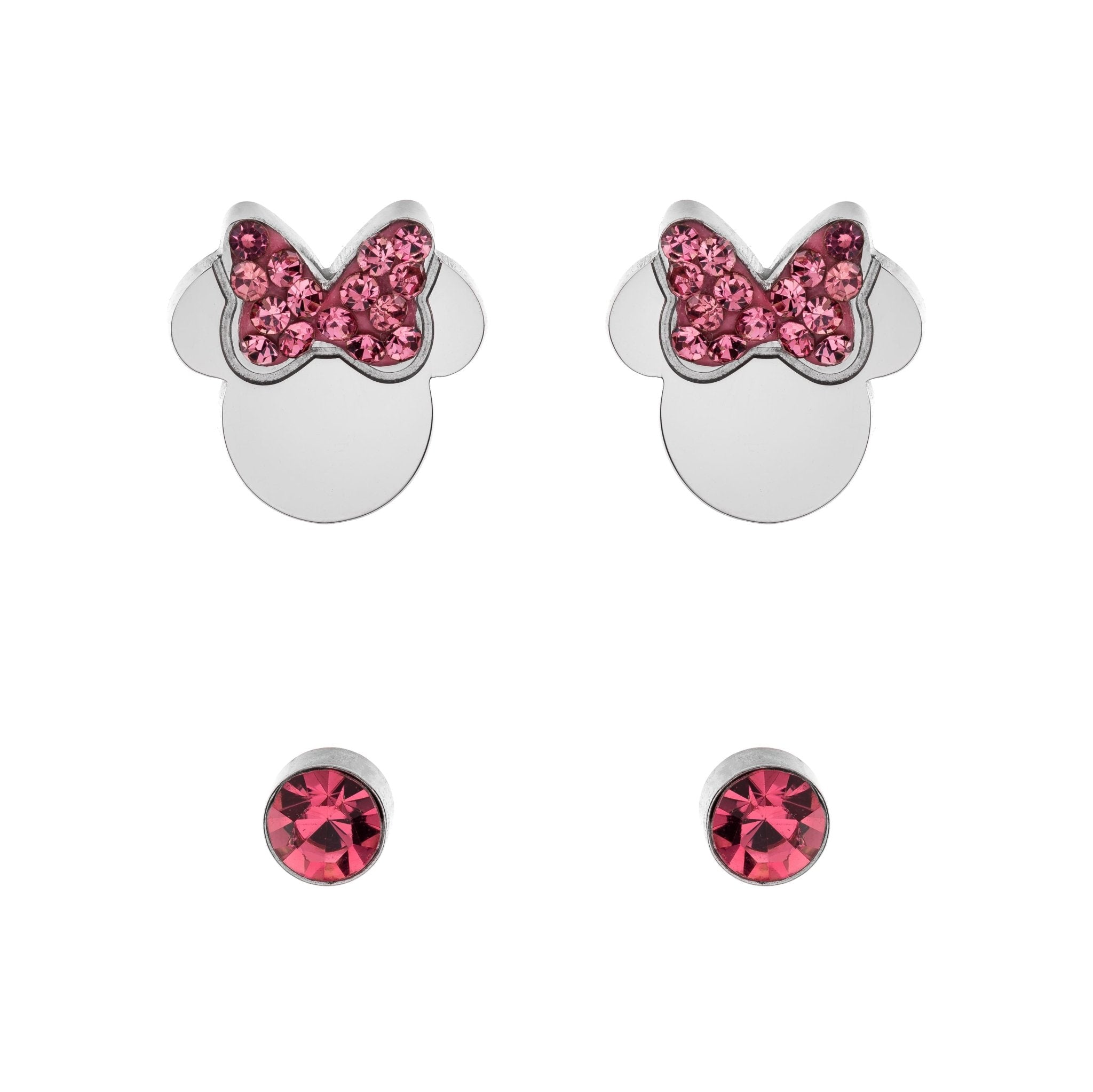 Set Orecchini Minnie Pinky Silver - VitaMea - S600149RPL - B.CS - Orecchini -
