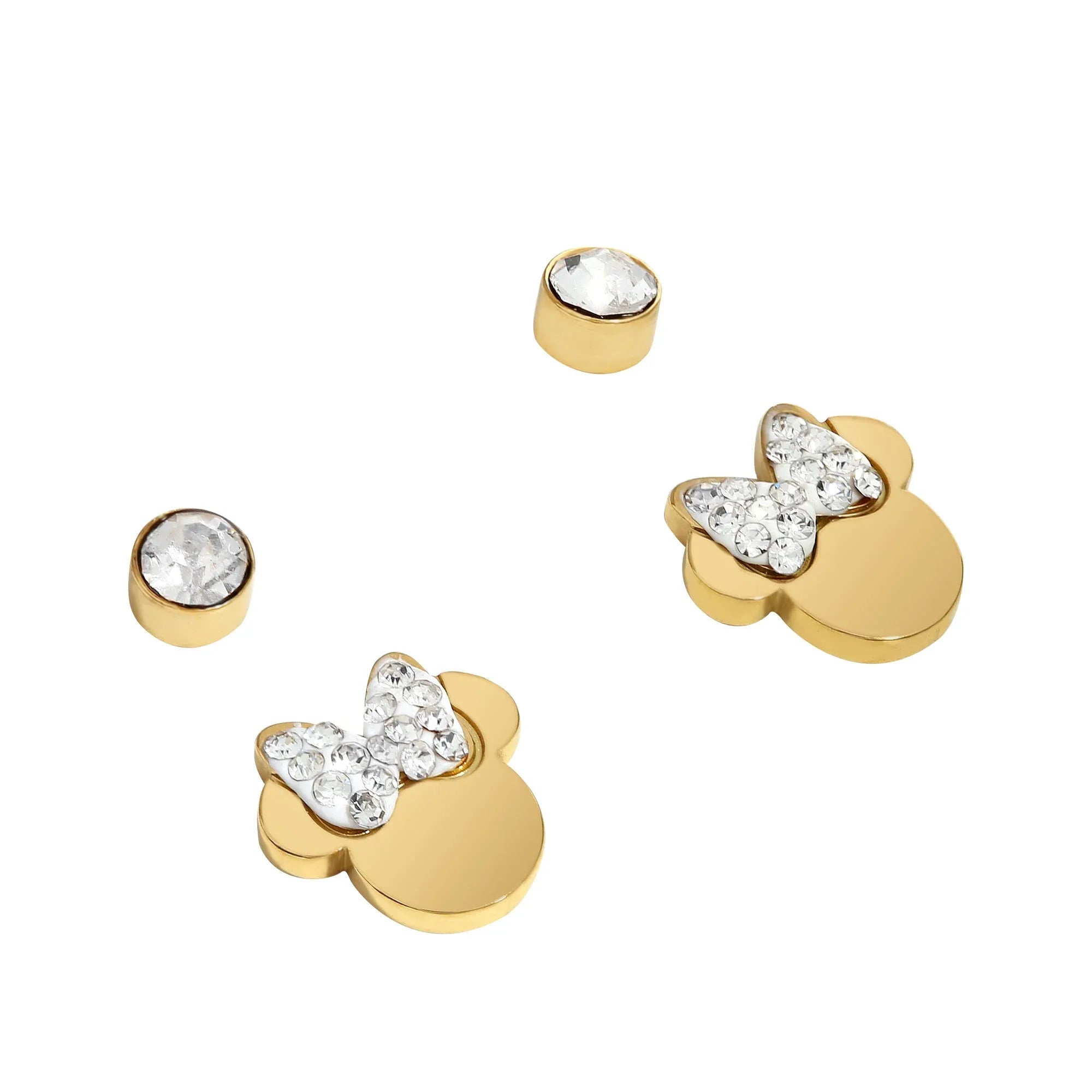 Set Orecchini Minnie White Gold - VitaMea