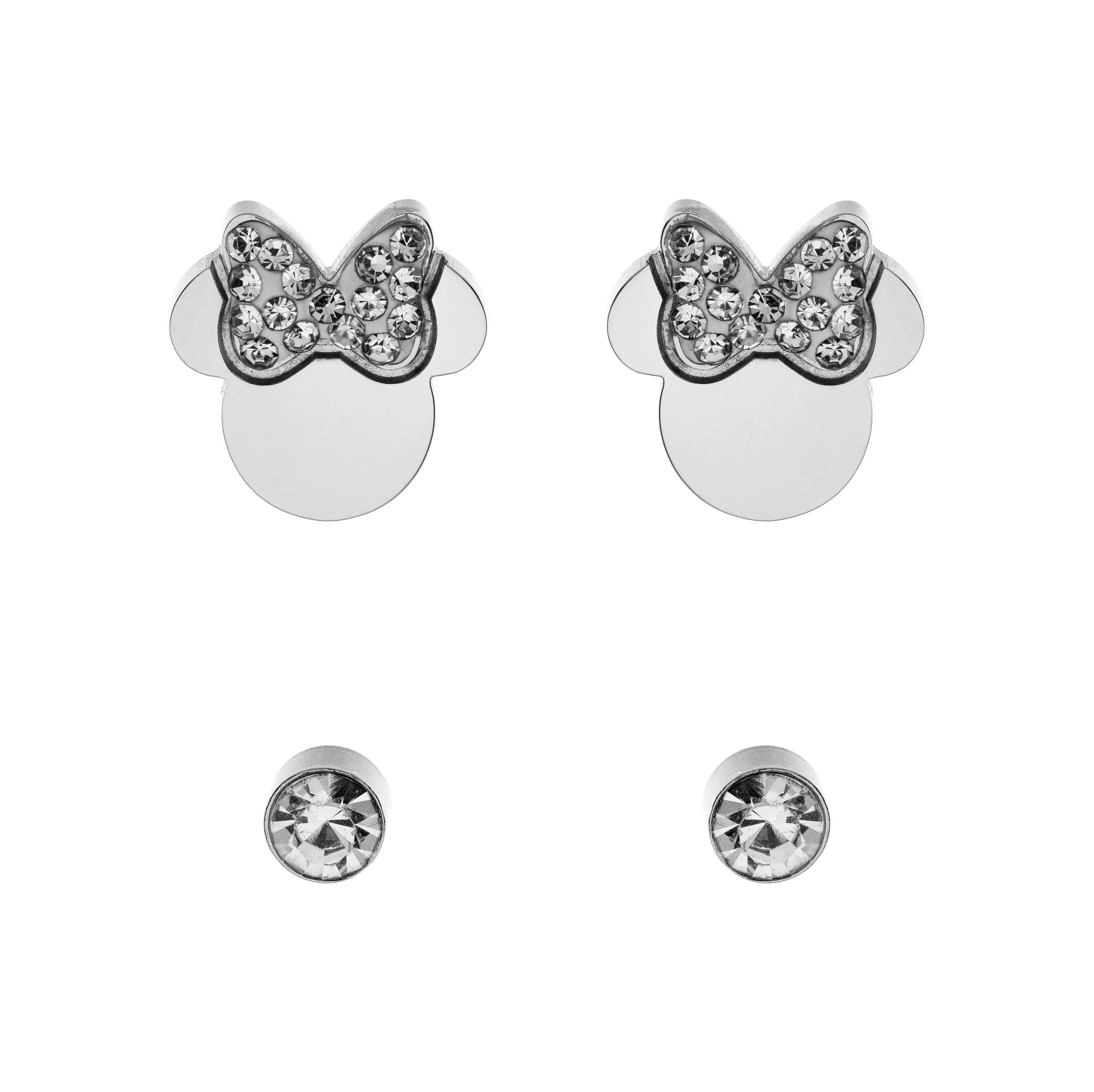 Set Orecchini Minnie White Silver - VitaMea - S600149RWL - B.CS - Orecchini -