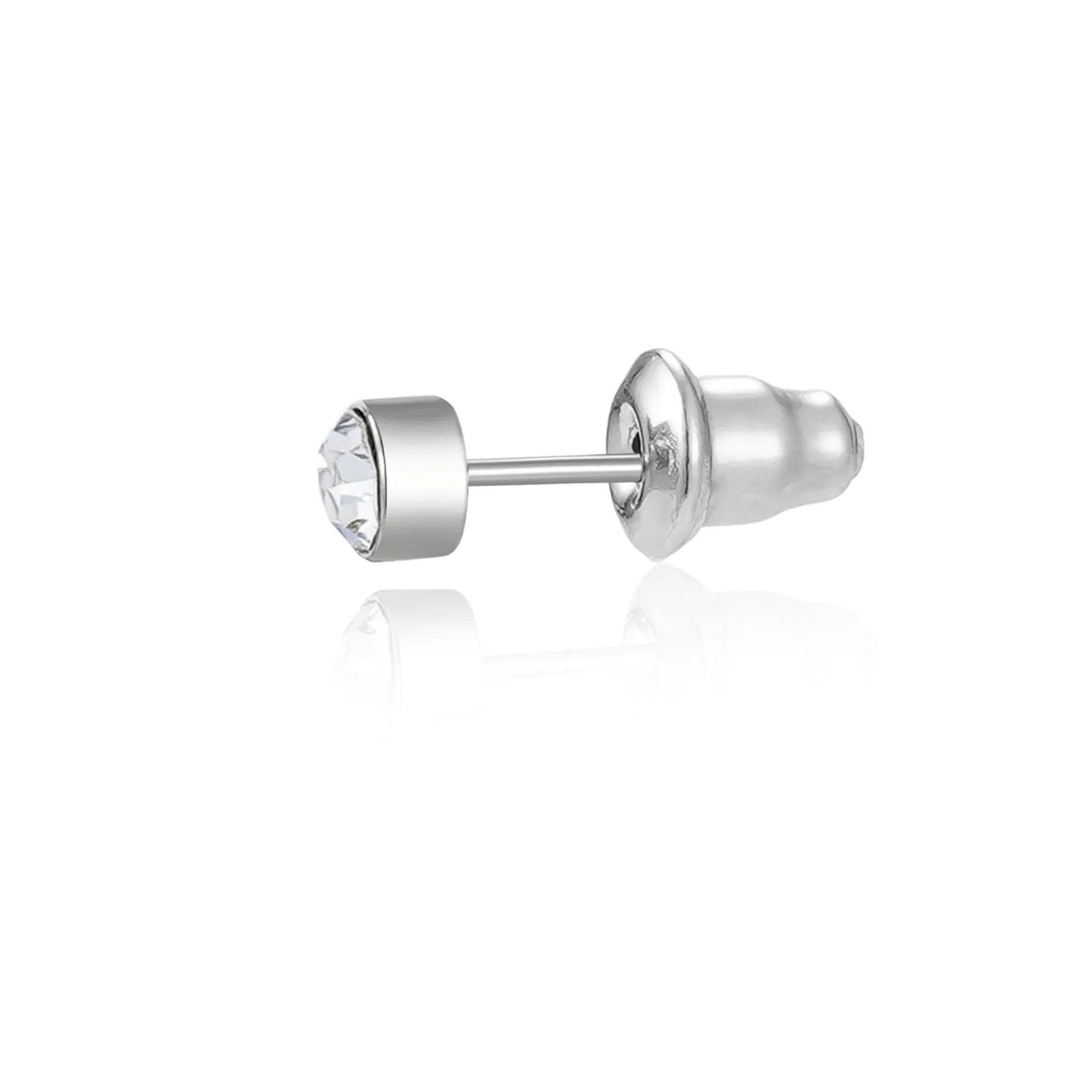 Set Orecchini Minnie White Silver - VitaMea