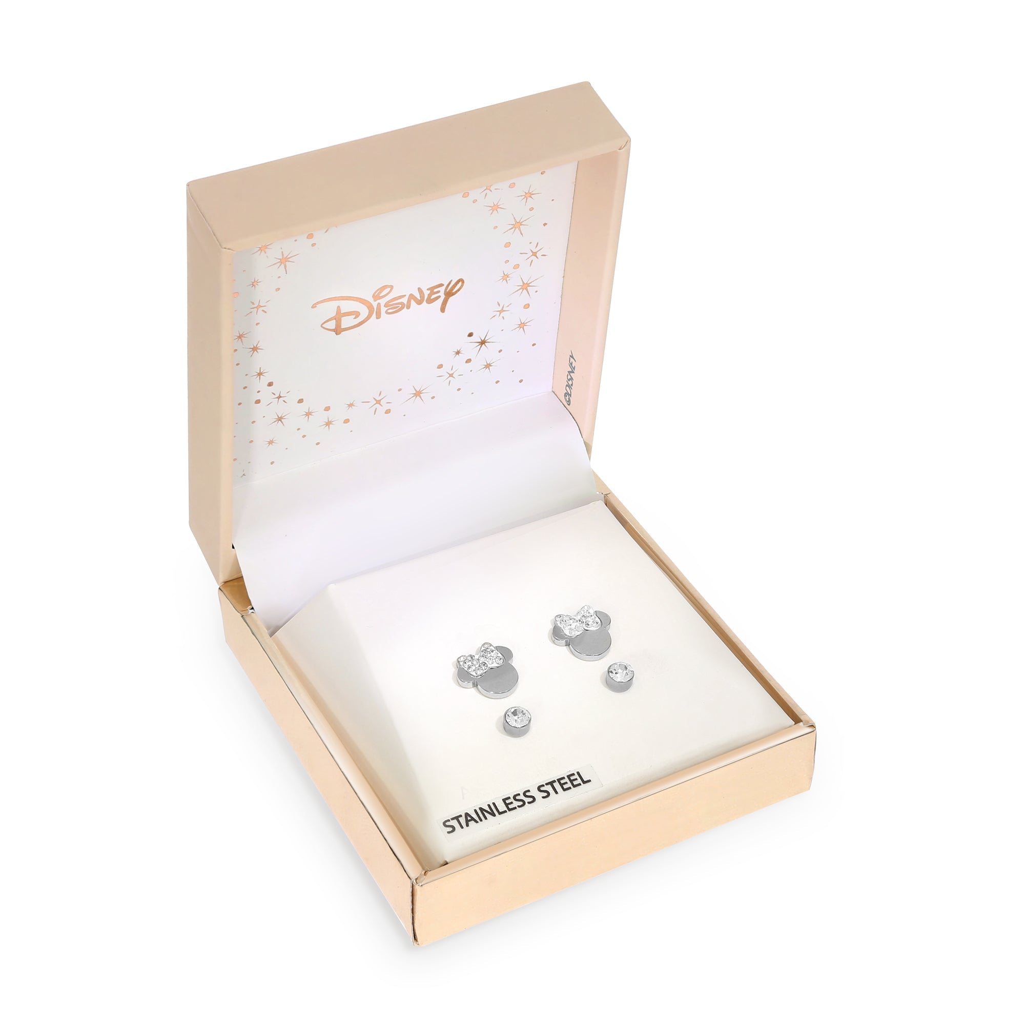 Set Orecchini Minnie White Silver - VitaMea - S600149RWL - B.CS - Orecchini -