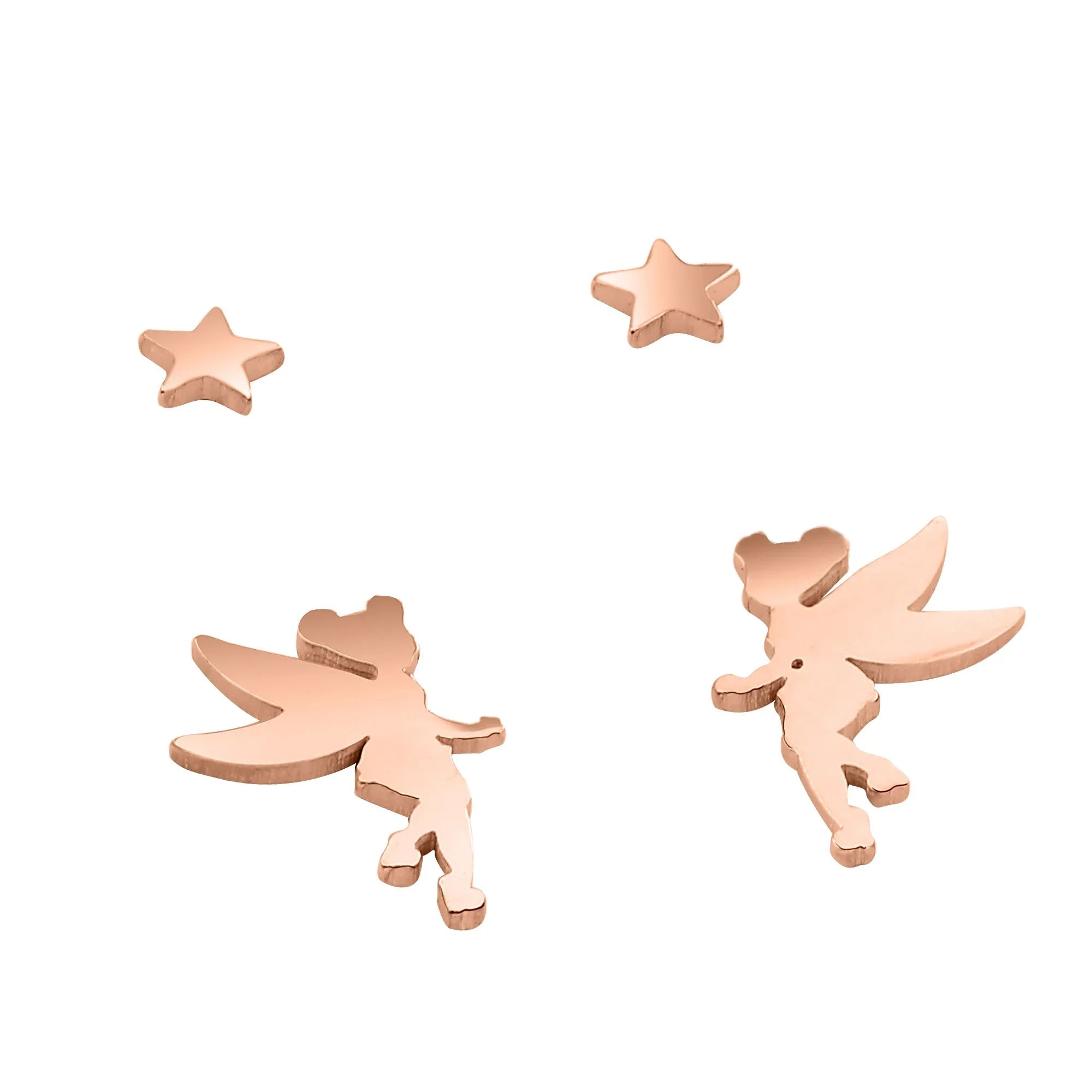 Set Orecchini Trilli e Stelle - Oro Rosato - VitaMea