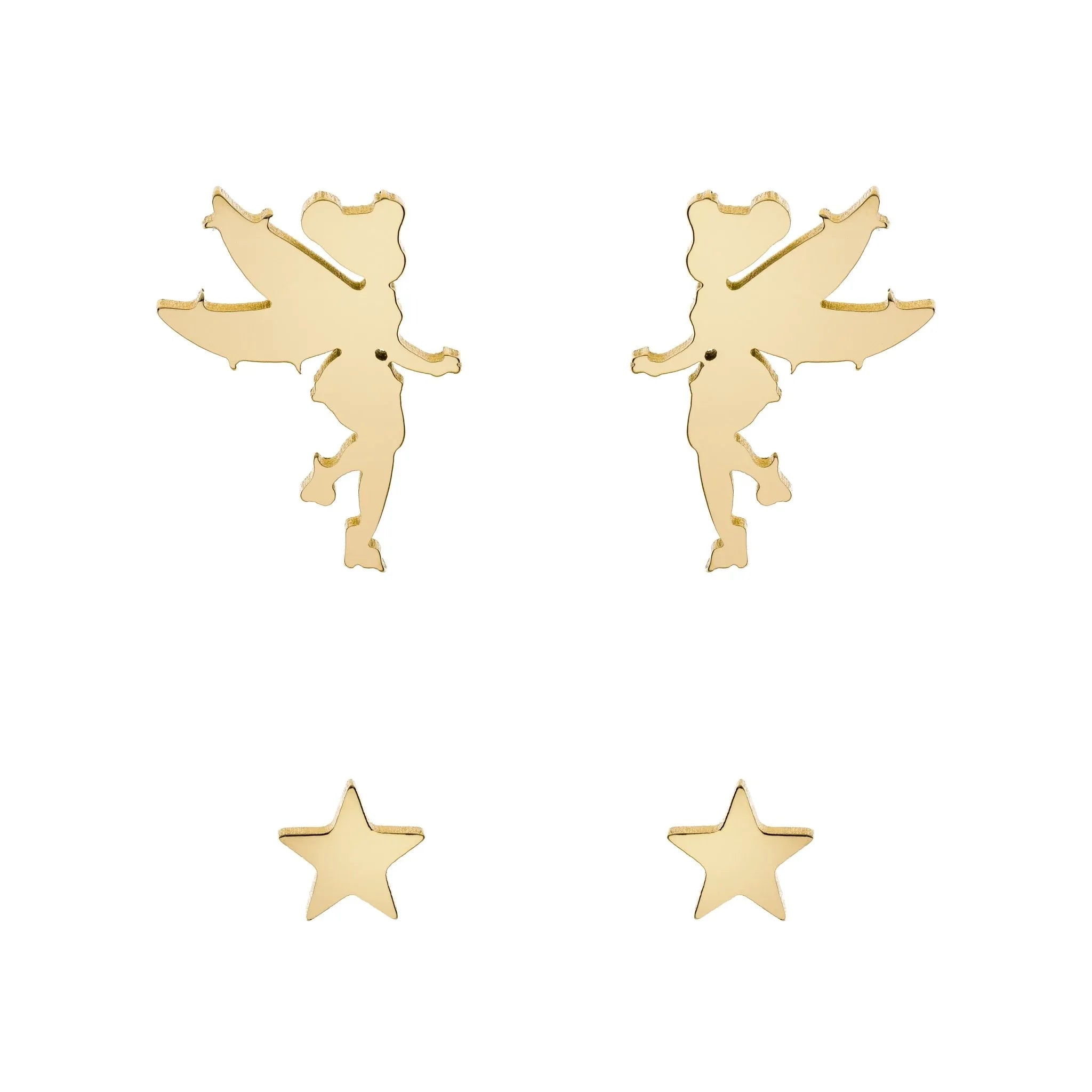 Set Orecchini Trilli e Stelle - Oro - VitaMea