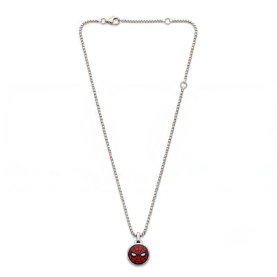 Collana Spider-Man Maschera con Smalto - Marvel