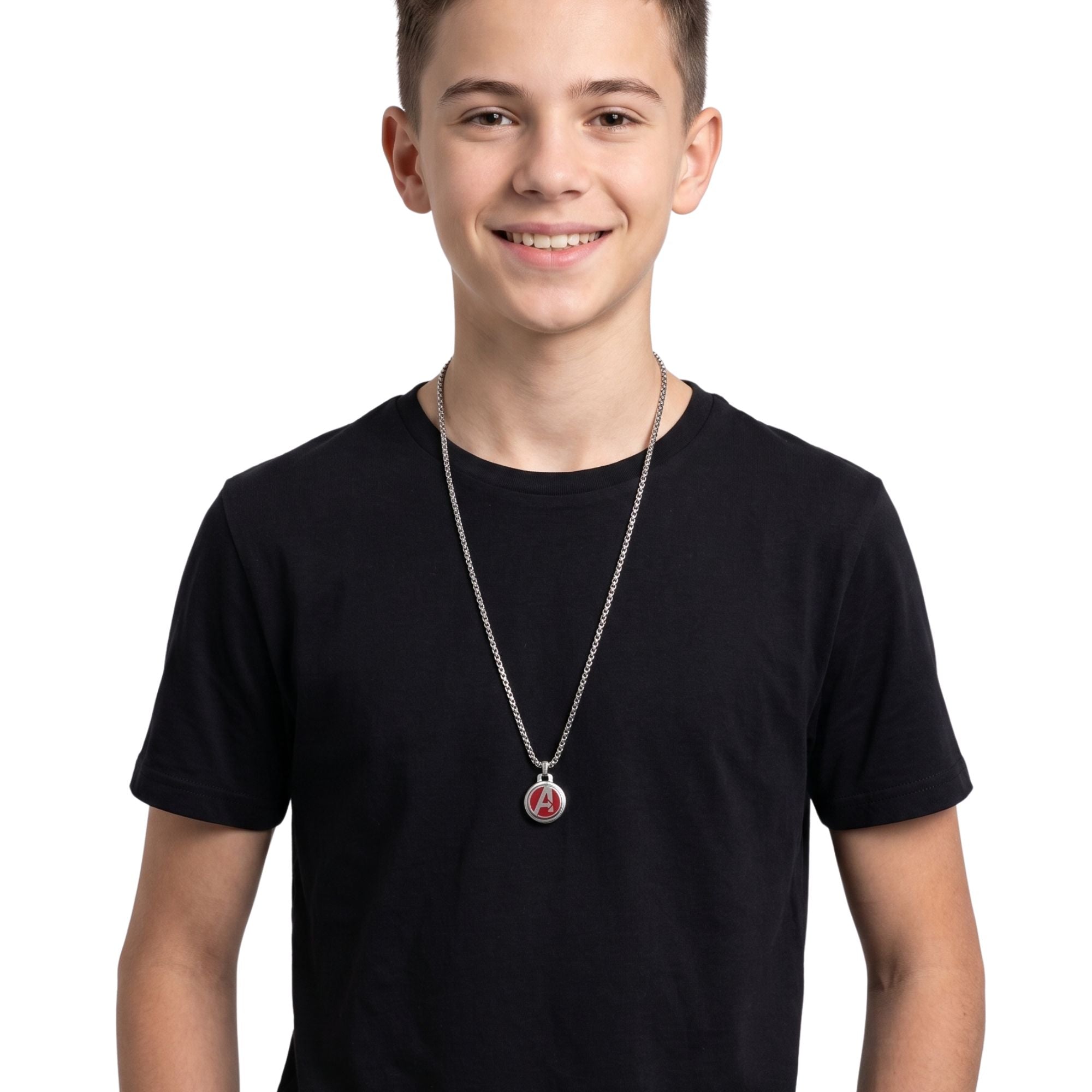 Collana Avengers Logo con Smalto - Marvel