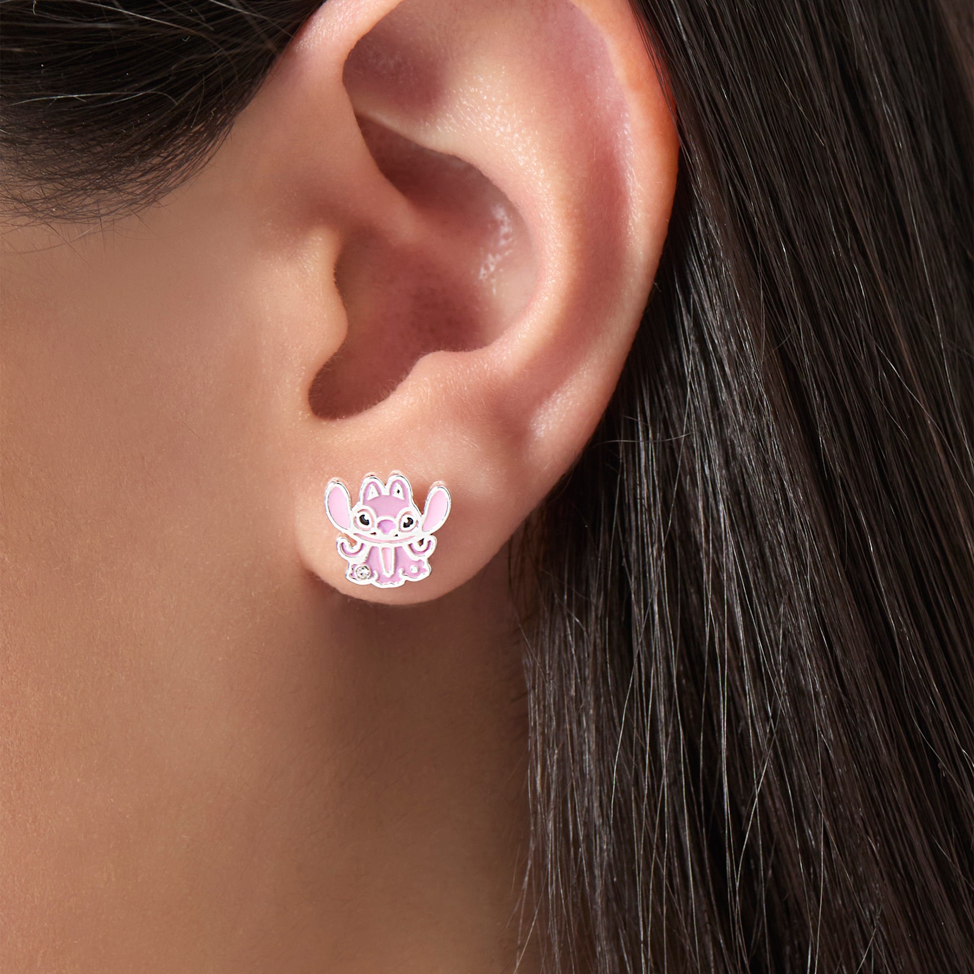 Orecchini Stitch & Angel Hibiscus - Disney