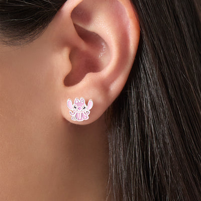 Orecchini Stitch & Angel Hibiscus - Disney