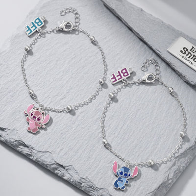 Set Bracciali BFF Stitch & Angel - Disney