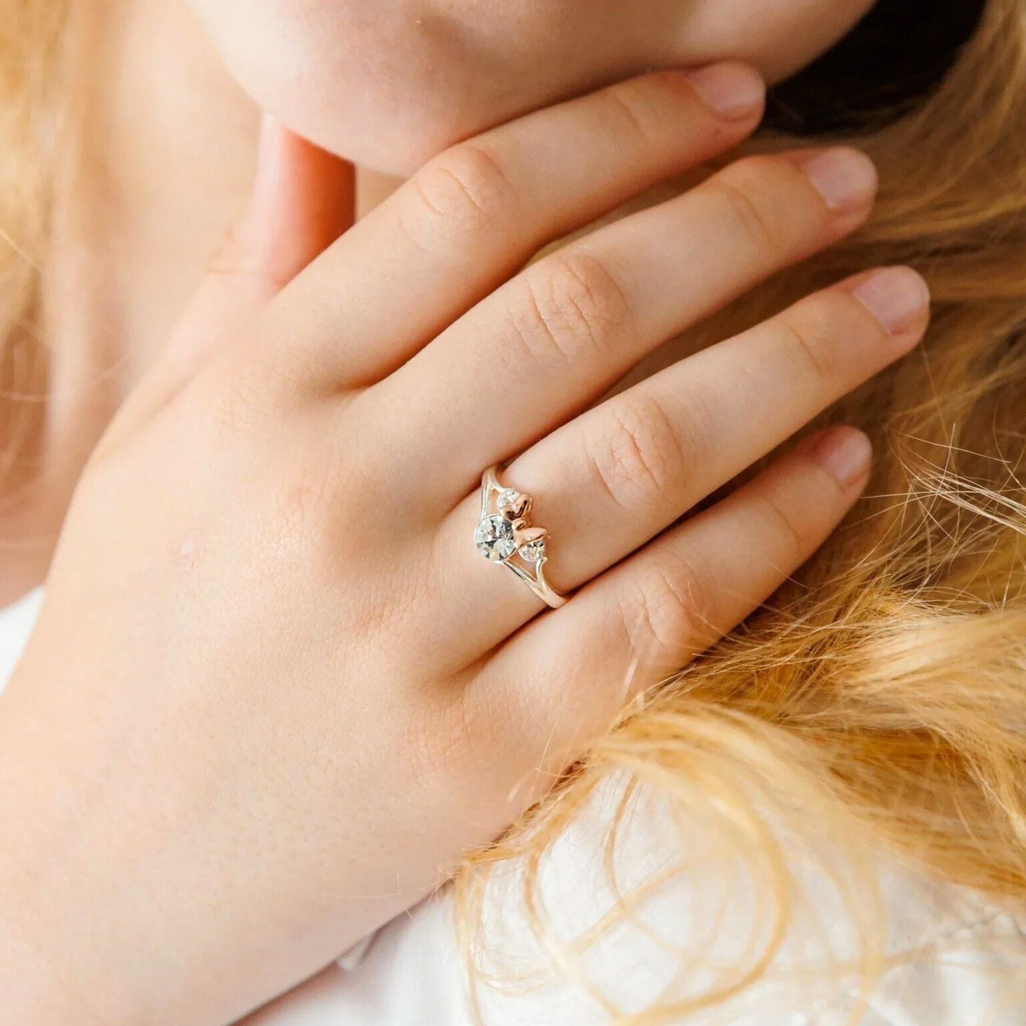 Anello Minnie Mouse Sparkle - Disney - VitaMea - RS00002TRWL- 4.C - Anello - 