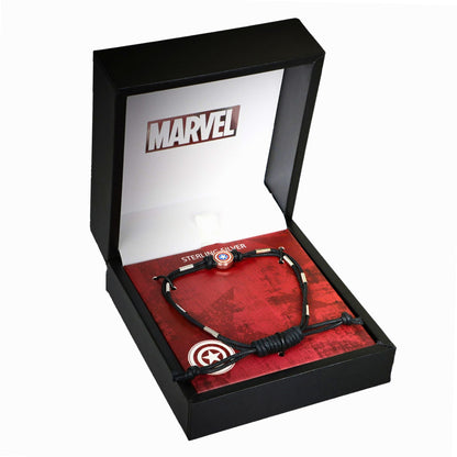 Bracciale Captain America - Black - VitaMea - BS00089RL.CS - Bracciale - 