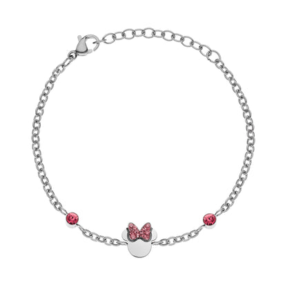 Bracciale Minnie con Fiocco Rosa - VitaMea - B600588RPL - B.CS - Bracciale - 