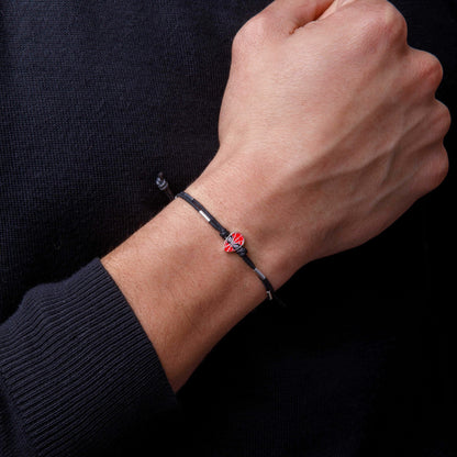 Bracciale Spider Man - Black - VitaMea - BS00086RL.CS - Bracciale - 