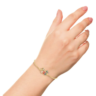 Bracciale Stitch & Angel "Love" - Disney - VitaMea - BF00725YRUL.CS - Bracciale - 
