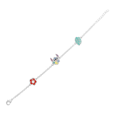 Bracciale Stitch & Fiore - Disney - VitaMea - BF00756SRTL-7.CS - Bracciale - 