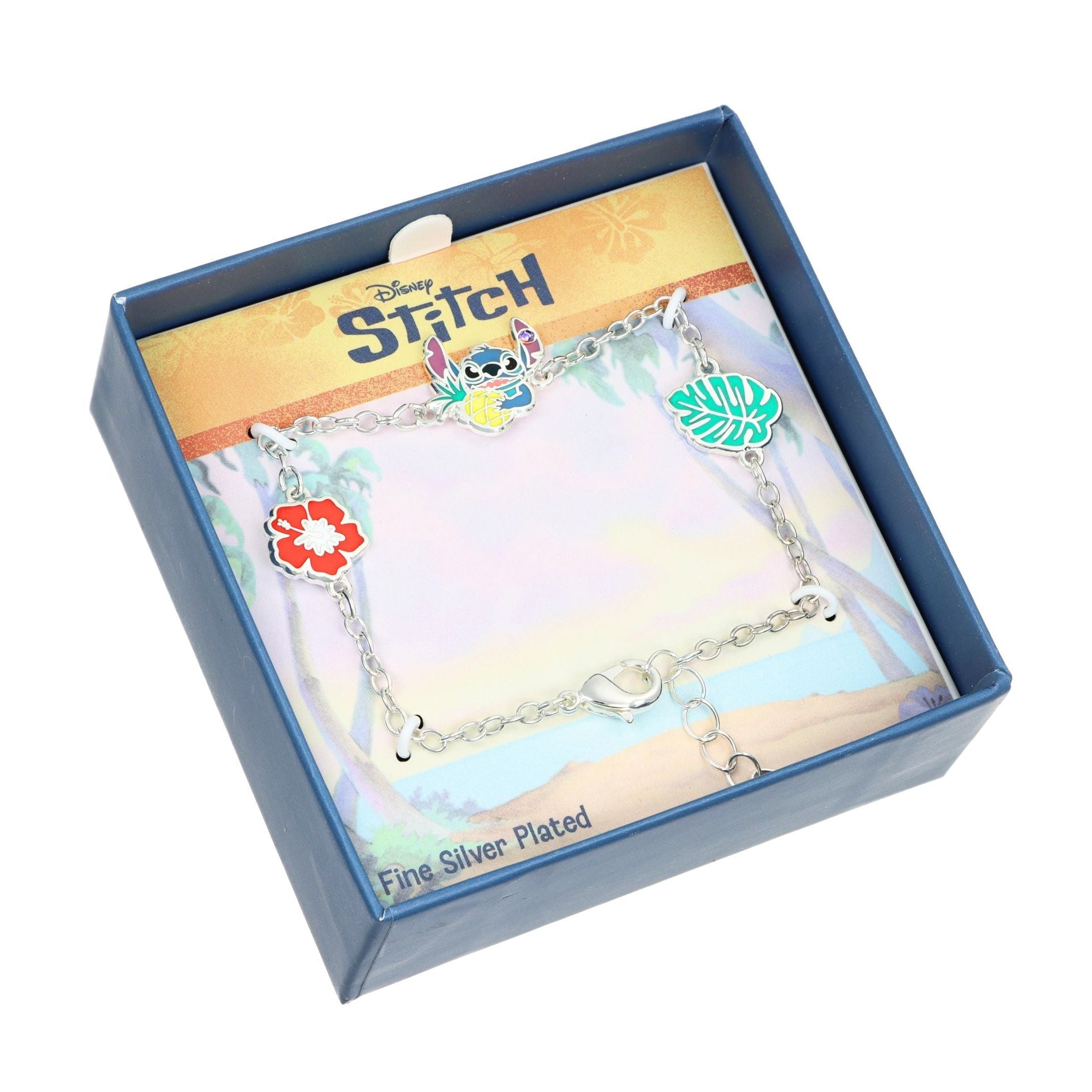 Bracciale Stitch & Fiore - Disney - VitaMea - BF00756SRTL-7.CS - Bracciale - 