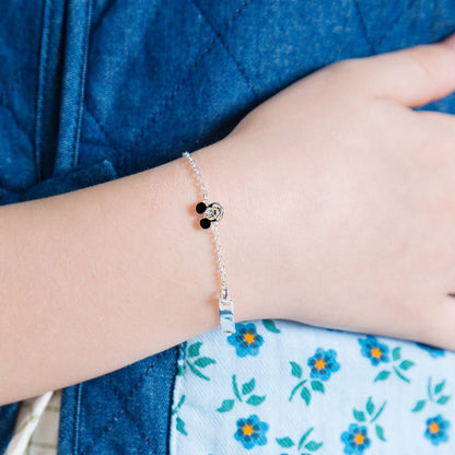 Bracciale Targhetta Mickey - Baby - VitaMea - BS00097SL - 47.CS - Bracciale - 