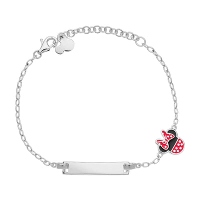 Bracciale Targhetta Minnie Mouse - Disney - VitaMea - BS00050SL-55.CS - Bracciale - 
