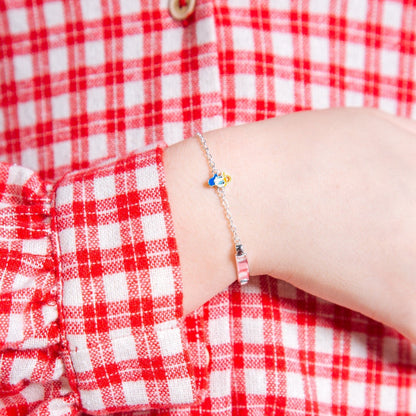 Bracciale Targhetta Paperino - Baby - VitaMea - BS00098SL - 47.CS - Bracciale - 