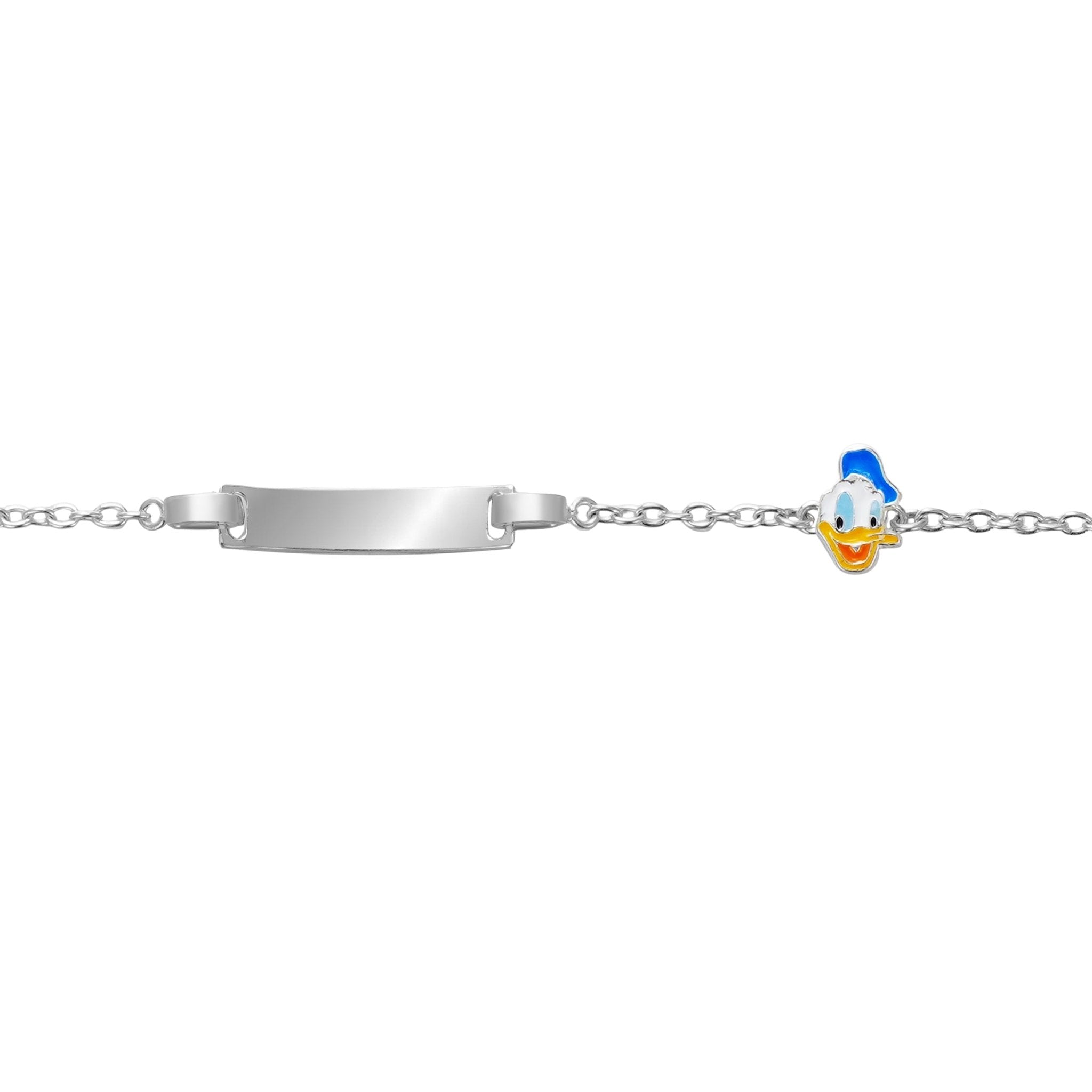 Bracciale Targhetta Paperino - Baby - VitaMea - BS00098SL - 47.CS - Bracciale - 