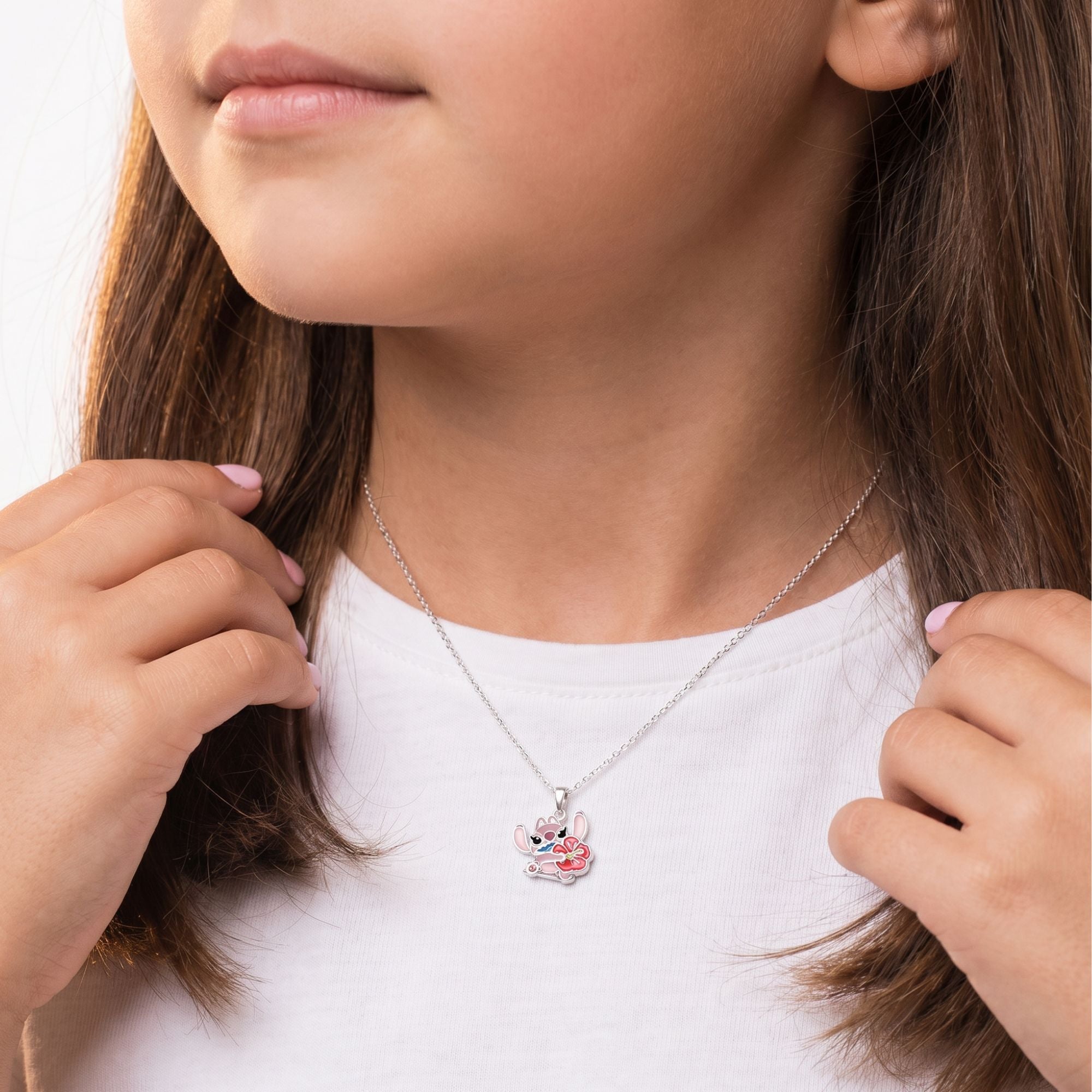Collana Angel Hibiscus - Disney - VitaMea - CF01650SL-Q.CS - Collana -