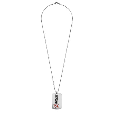 Collana Avengers - Smalto Nero e Rosso - VitaMea