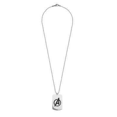 Collana Avengers - Smalto Nero - VitaMea
