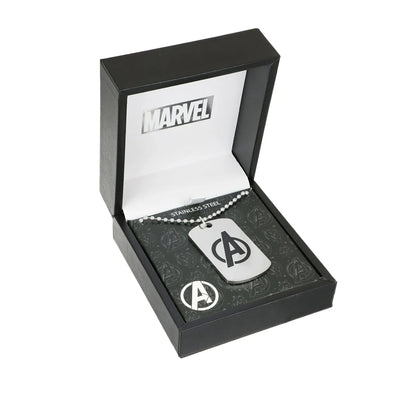 Collana Avengers - Smalto Nero - VitaMea