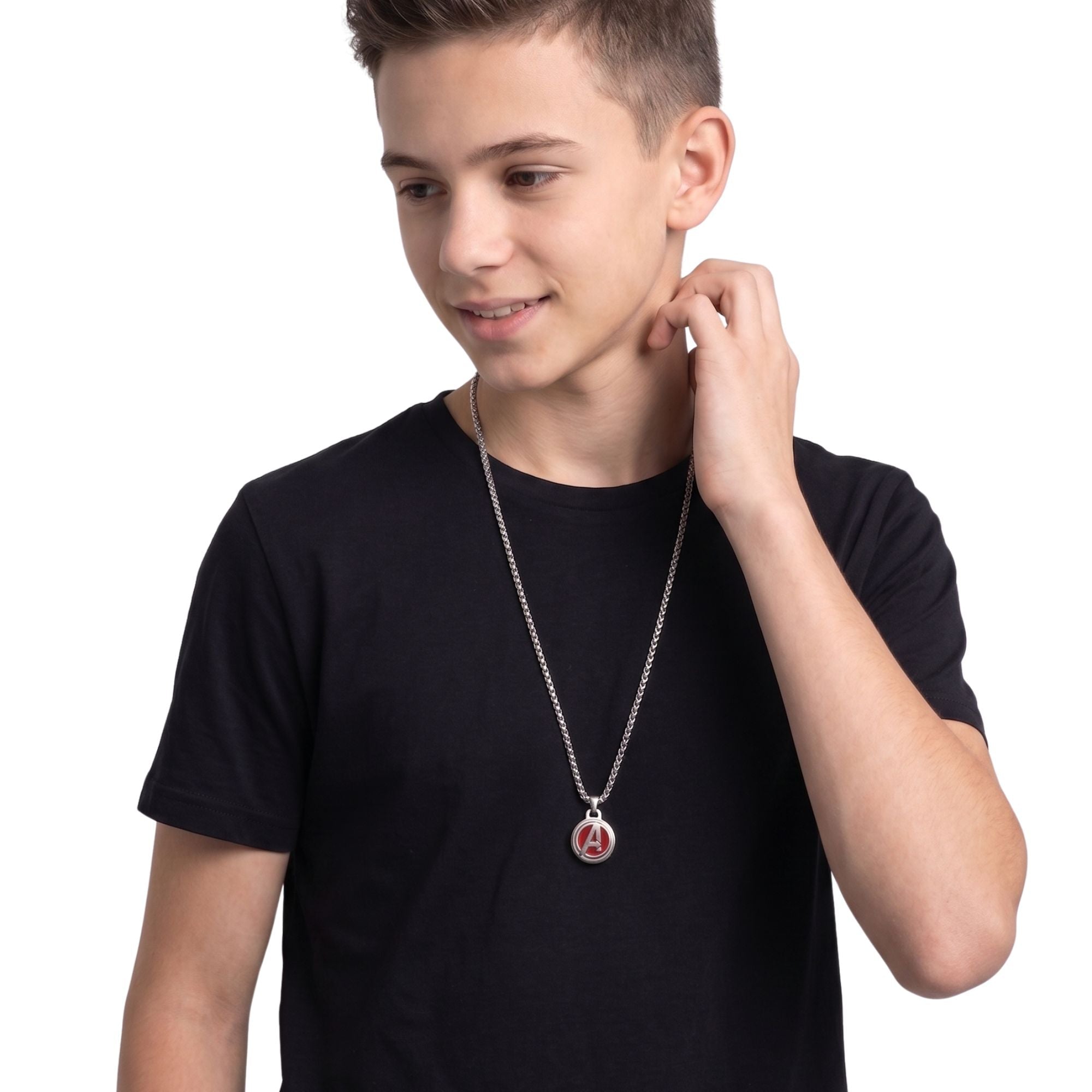 Collana Avengers Logo con Smalto - Marvel - VitaMea - C601047L-M.CS - Collana -