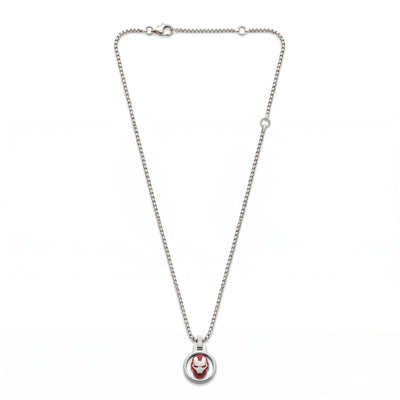 Collana Iron Man Maschera con Smalto - Marvel - VitaMea - C601053L-M.CS - Collana -