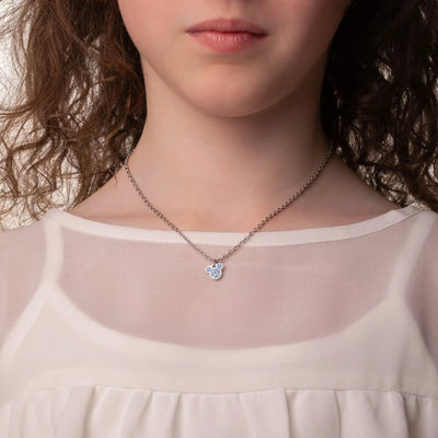Collana Mickey Blu - Argento - VitaMea