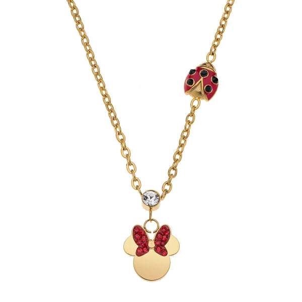 Collana Minnie e Coccinella - Oro - VitaMea