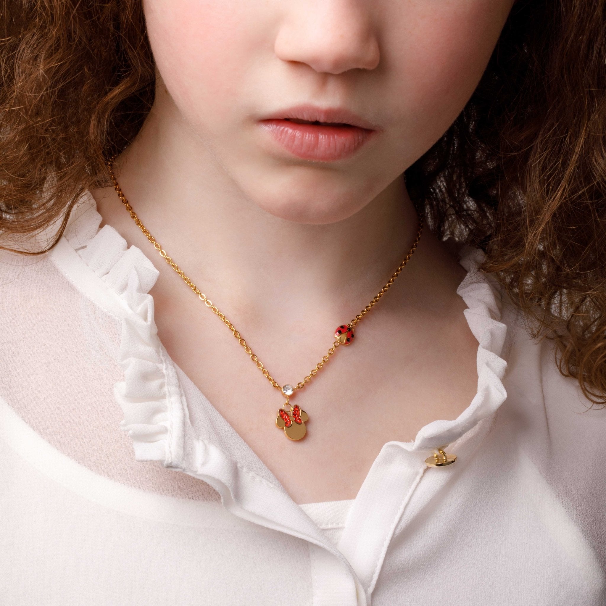 Collana Minnie e Coccinella - VitaMea - N600605YRRL - 157.CS - Collana - 