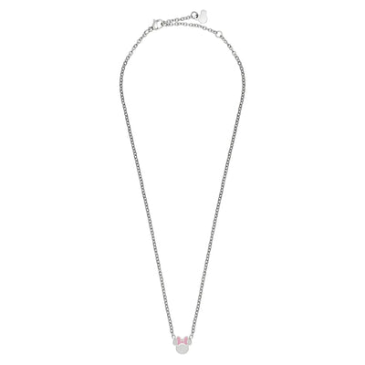 Collana Minnie Mouse - Smalto Rosa - VitaMea