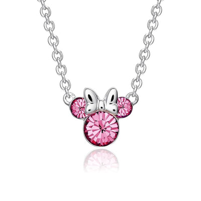 Collana Minnie Mouse con Cristalli Rosa - Disney - VitaMea - NF00267SOCT16.CS - Collana -
