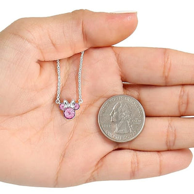 Collana Minnie Mouse con Cristalli Rosa - Disney - VitaMea - NF00267SOCT16.CS - Collana -